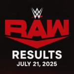 Promotional graphic for TrustSlam Insider’s WWE RAW results recap from July 21, 2025